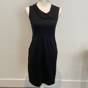 Gorgeous black sweater dress with pockets